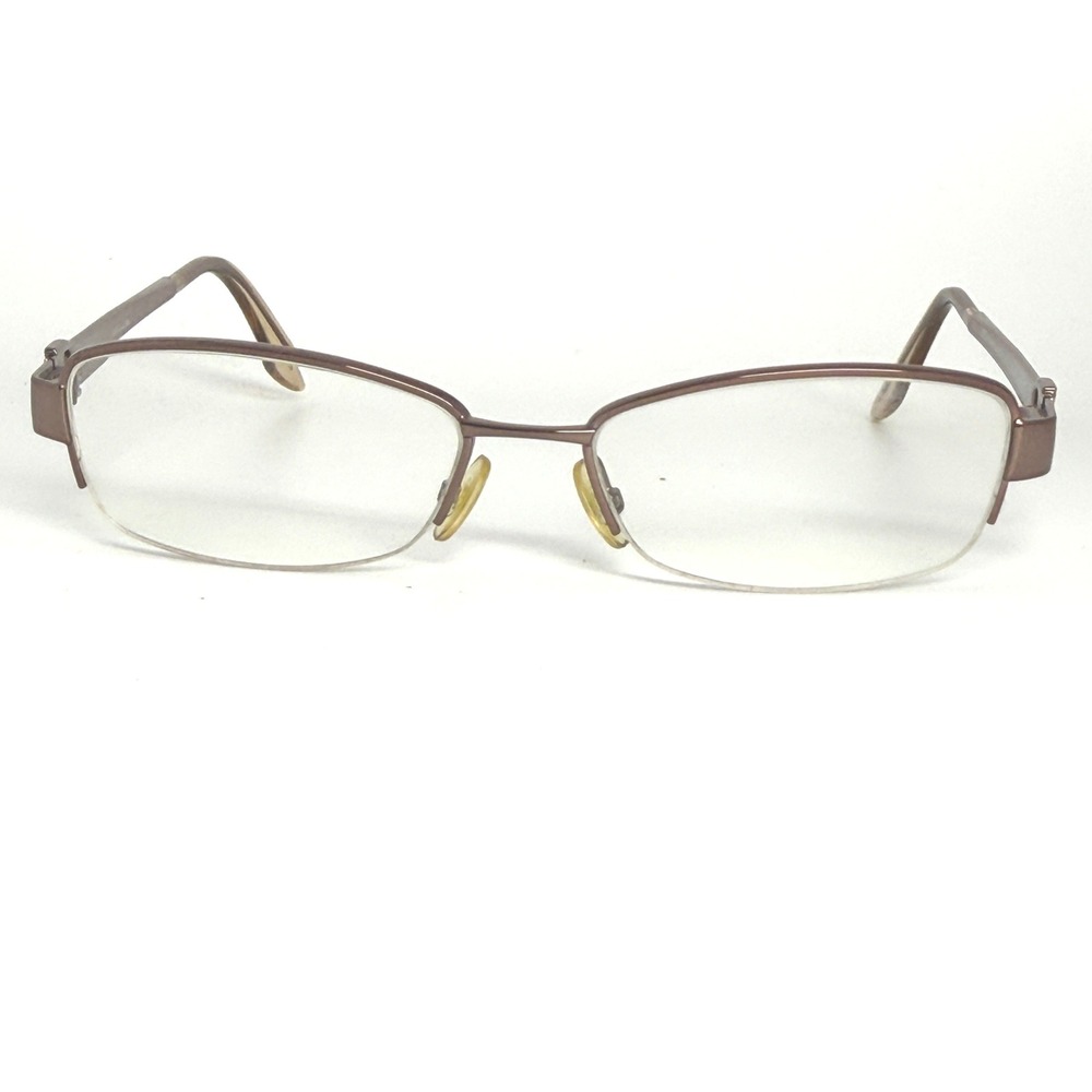 Christian Dior CD3685 LRF Brown Rhinestone D Eyeglass Frames 52-16-130‎ 21924